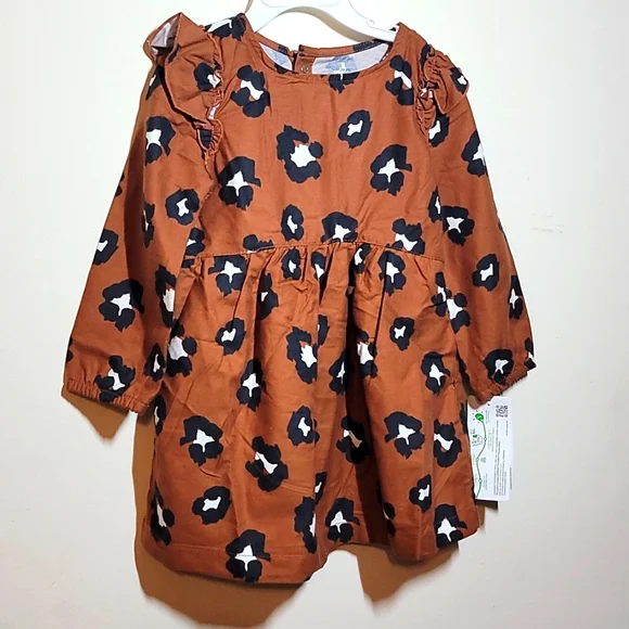 brown 2t dress Brown Suede Fringe Dress Toddler (2T-5T) – Shea Baby